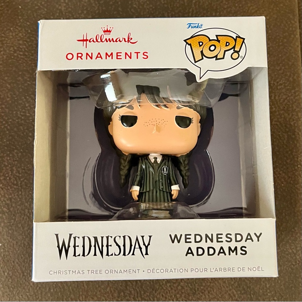 Hallmark Ornaments Funko Pop Wednesday Addams Family